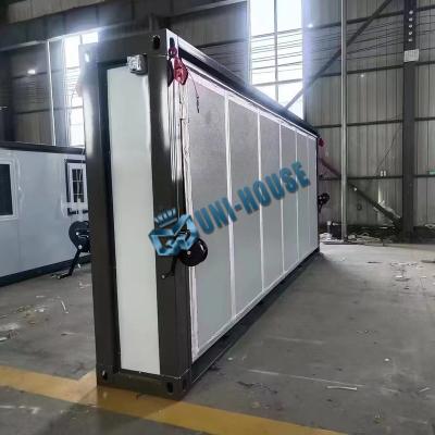collapsible boxable expandable portable  container house home price