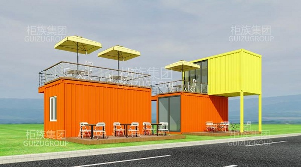 Prefab Container Coffee Shop