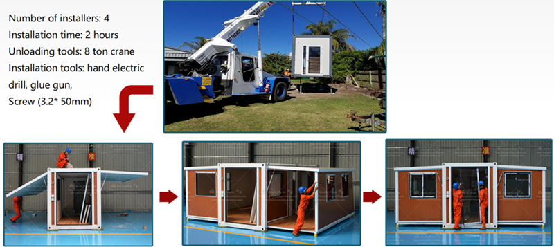 Expandable Container House