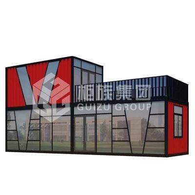 Two-floor container office