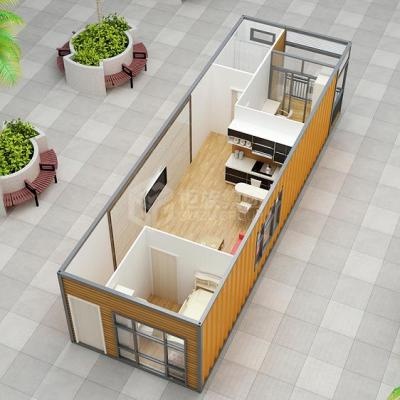 Portable shipping container house