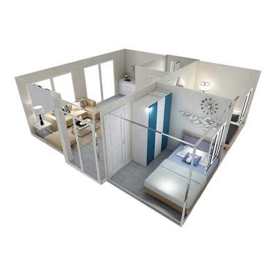 Expandable container house