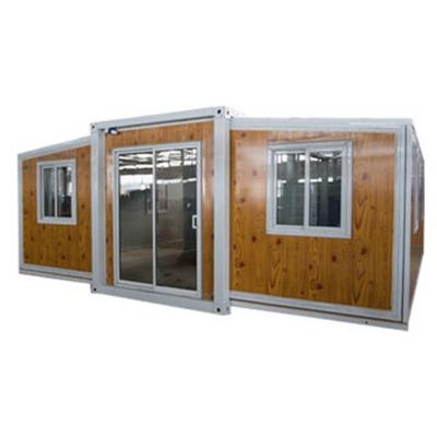 Low cost prefab expandable container houses