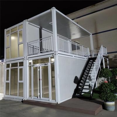 Foldable container house