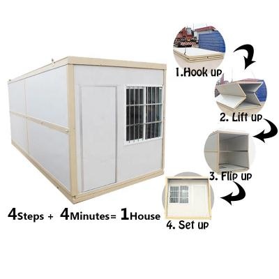 Foldable container house