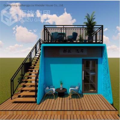 fabricated living container house