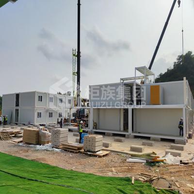 2-Storey Container House For Dormitory And Office Building