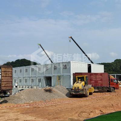 2-Storey Container House For Dormitory And Office Building