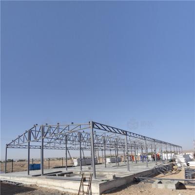 prefabricated steel structure warehouse prefab light steel structure workshop Manufacturer