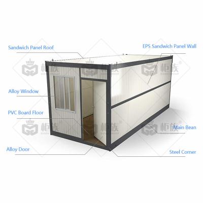 Foldable Container House For Living