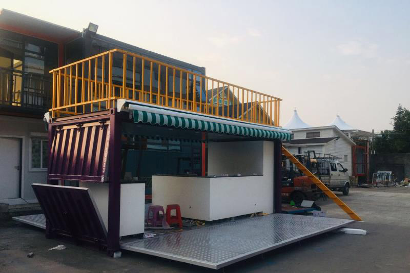 Container coffee house